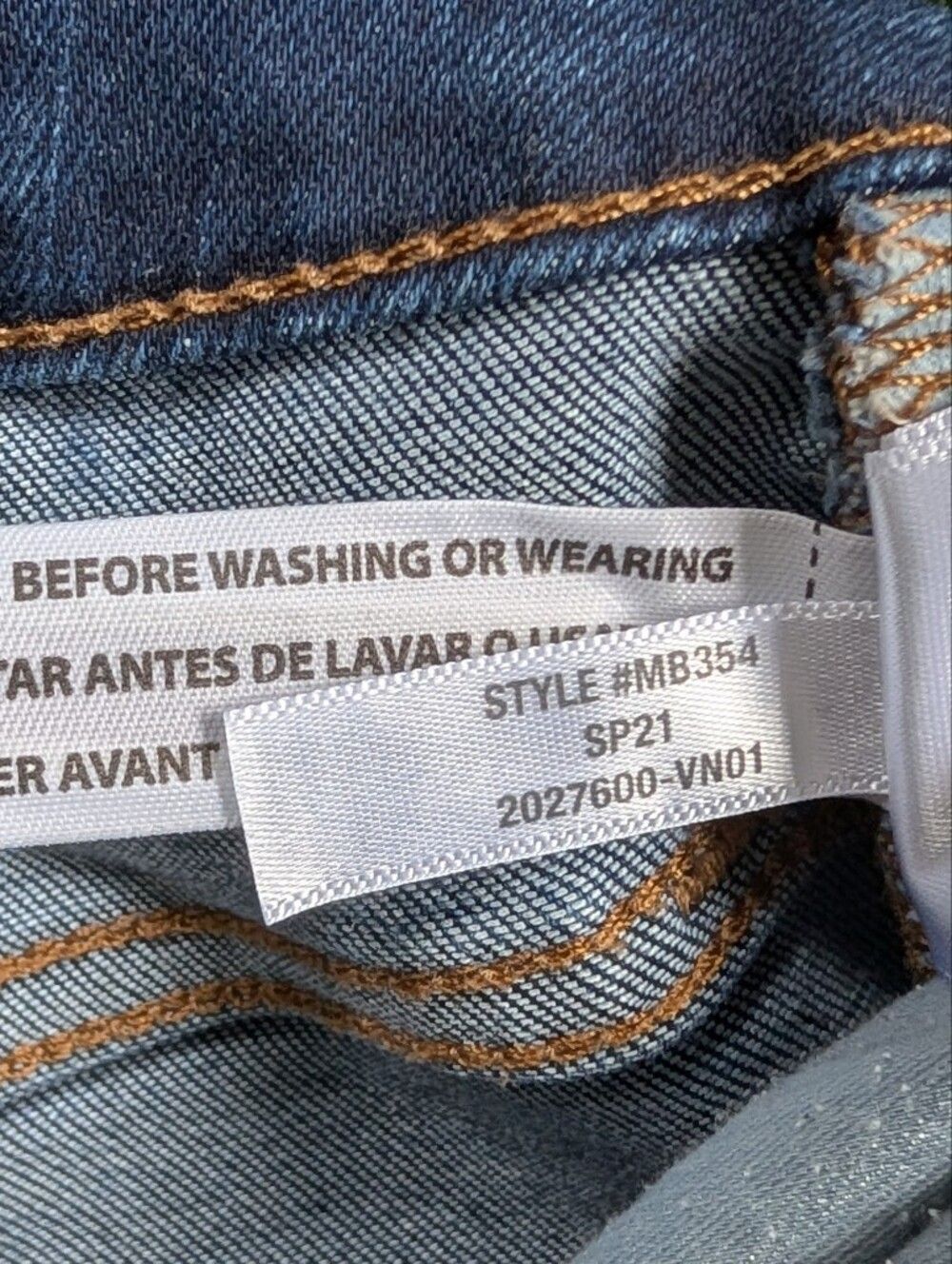 Madewell Womens Sussex Wash Blue Curvy High Rise Skinny Jeans Size 27 - Picture 9 of 15